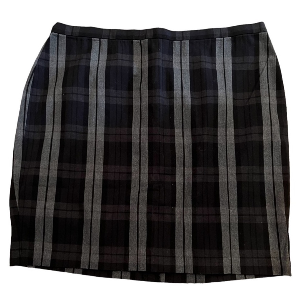 Dockers Pencil Skirt in Heather Plaid Size 16